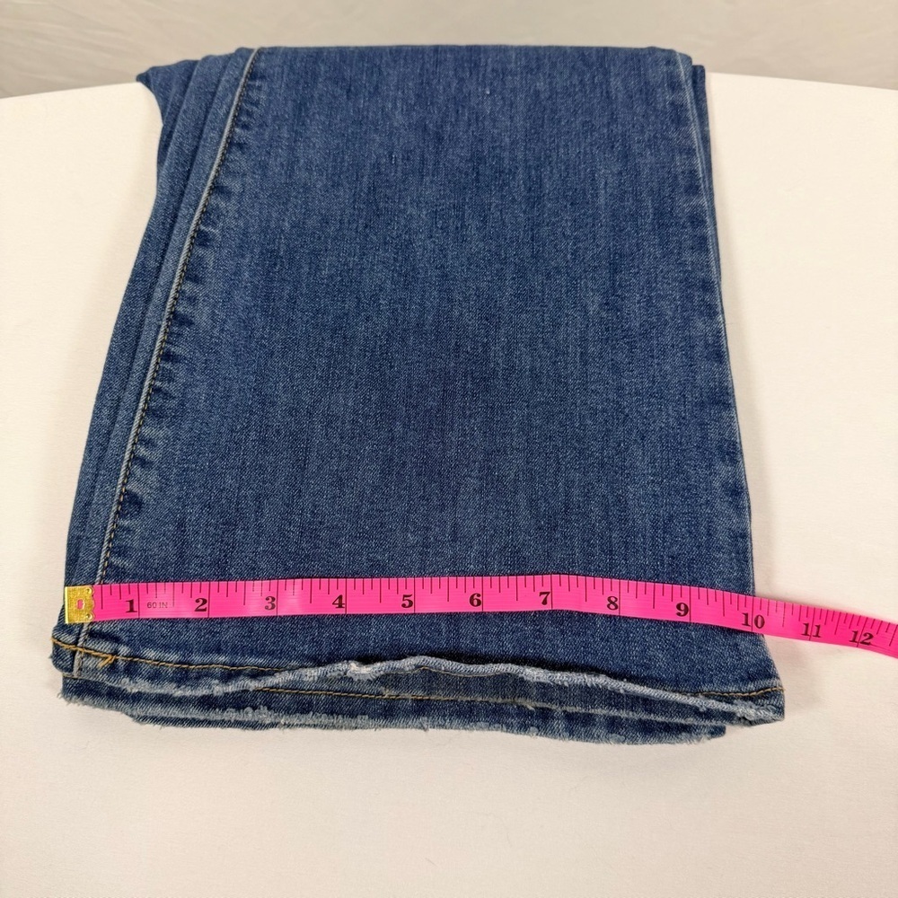 Jessica Simpson 5 Pocket Flare Blue Jean Size 12/31 - Picture 5 of 8